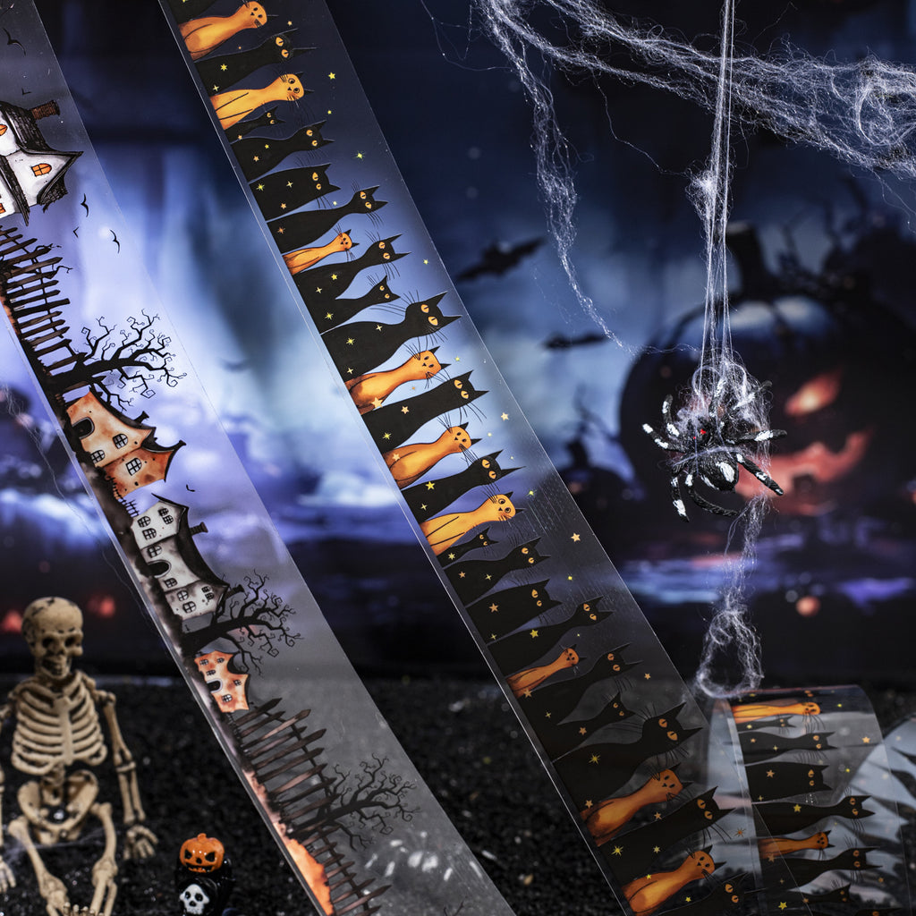 1 Roll Gothic Halloween Night PET Tape PDWH