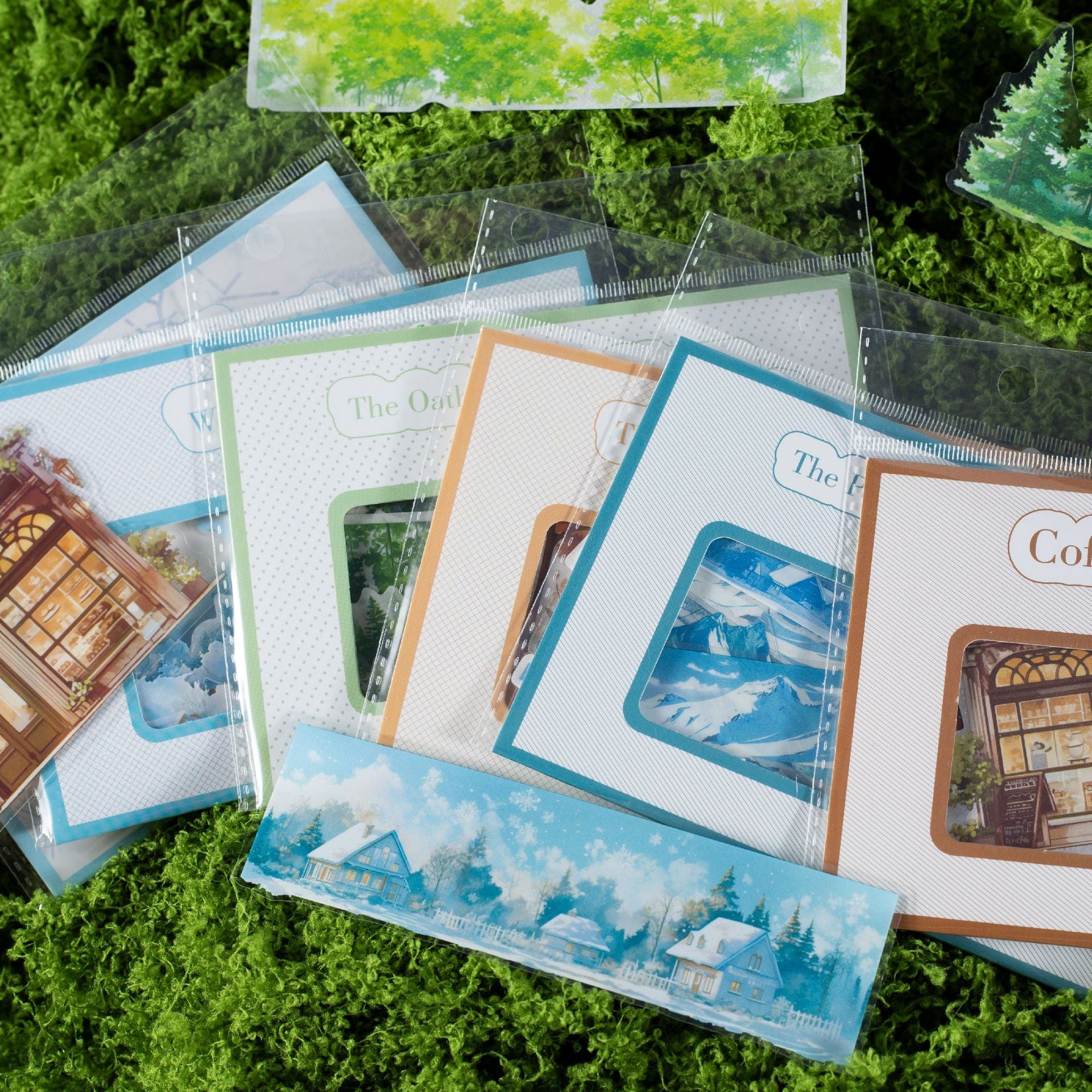 20 Pcs Seasonal PET Stickers SJWY
