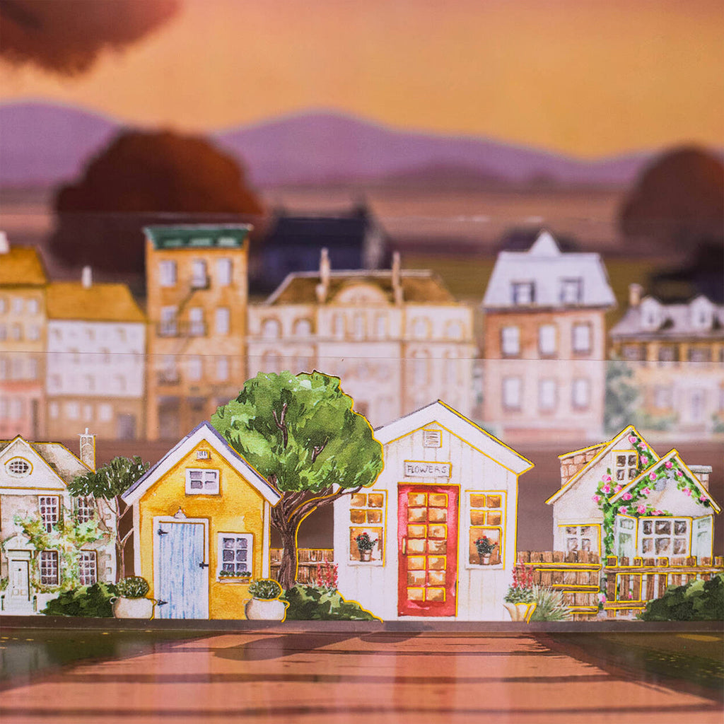 1 Roll House Town PET Tape XJXJ