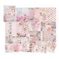 100PCS Vintage Garden Floral Journal Paper VMP17