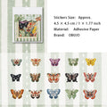 30 Pcs Creative Animal Botanical Stickers CXWY