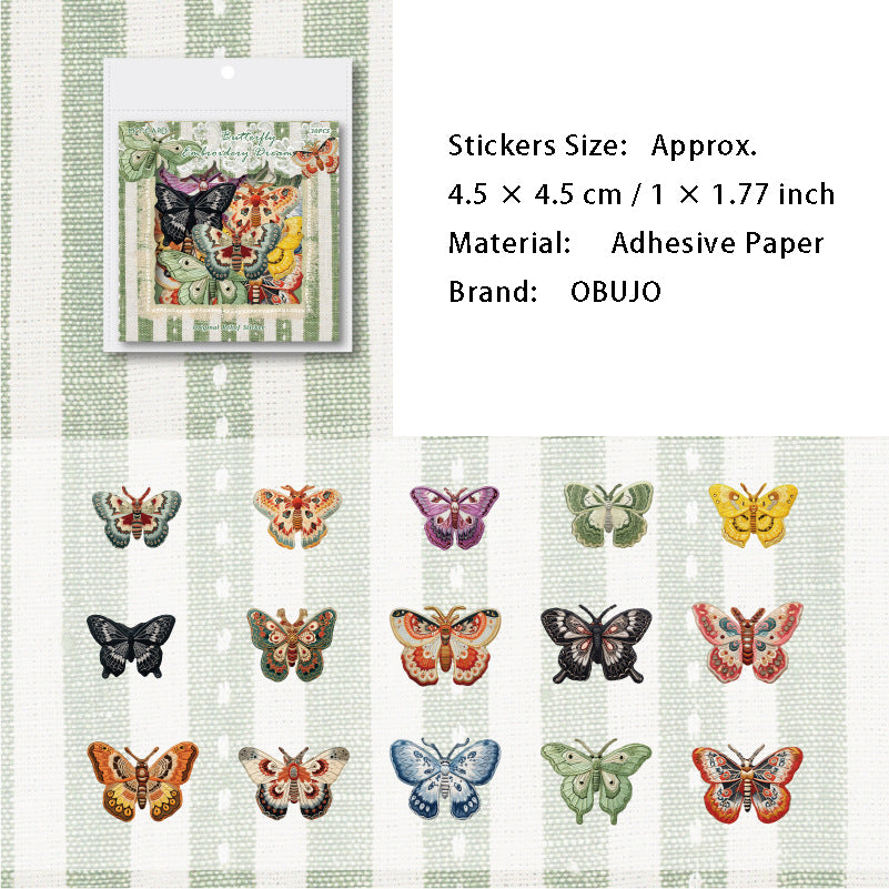 30 Pcs Creative Animal Botanical Stickers CXWY