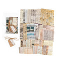 100 Pcs Vintage Ephemera Journal Paper VMP02
