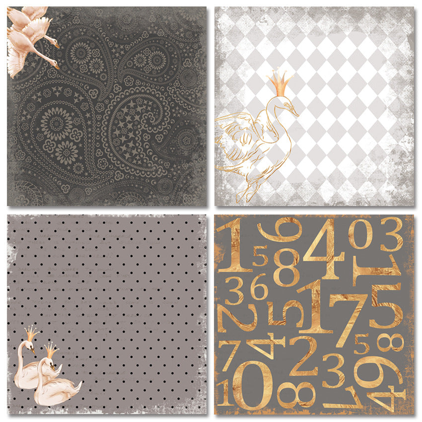 12 Inch Scrapbook Paper Pad for Craft PA003