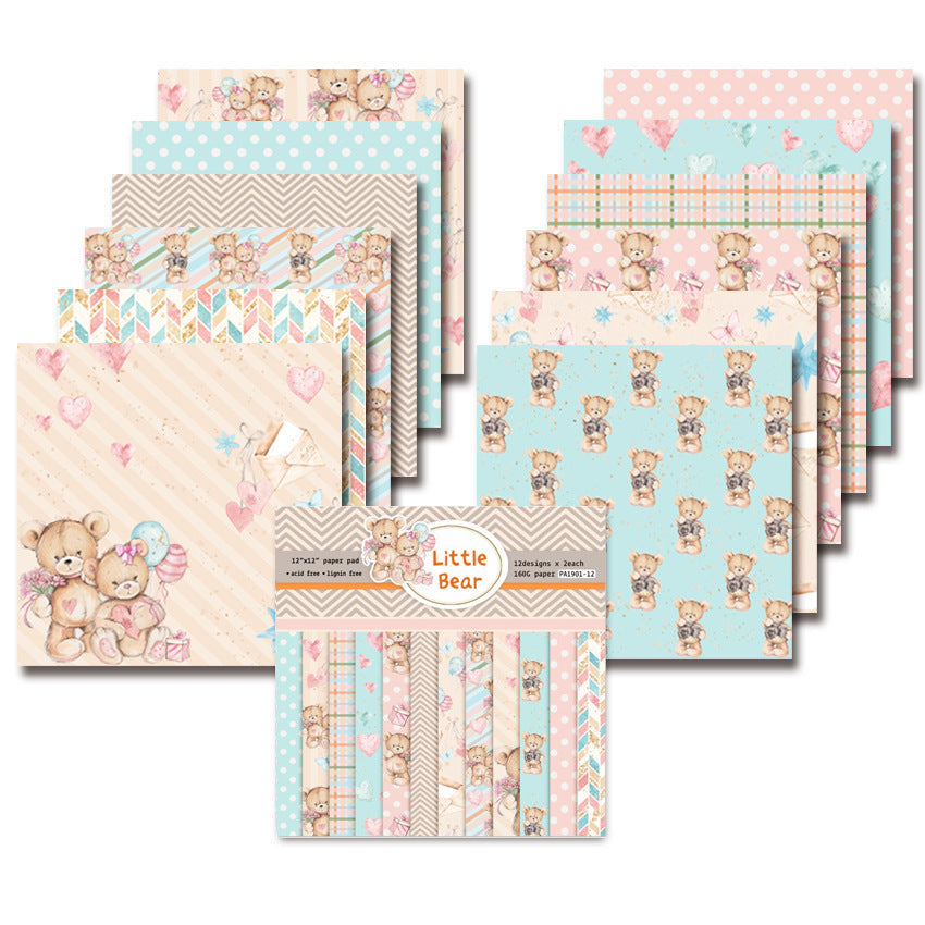 6 inch Scrapbook Paper Pad for Craft PA901