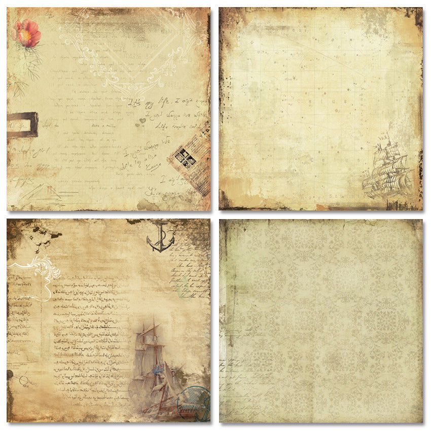 6 inch Scrapbook Paper Pad for Craft PA607