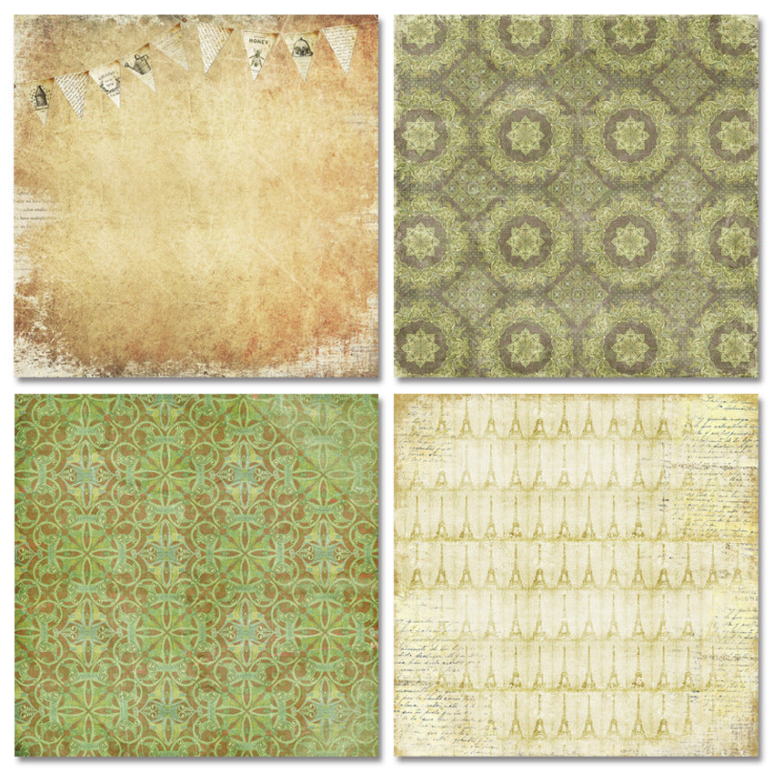 6 inch Scrapbook Paper Pad for Craft PA607