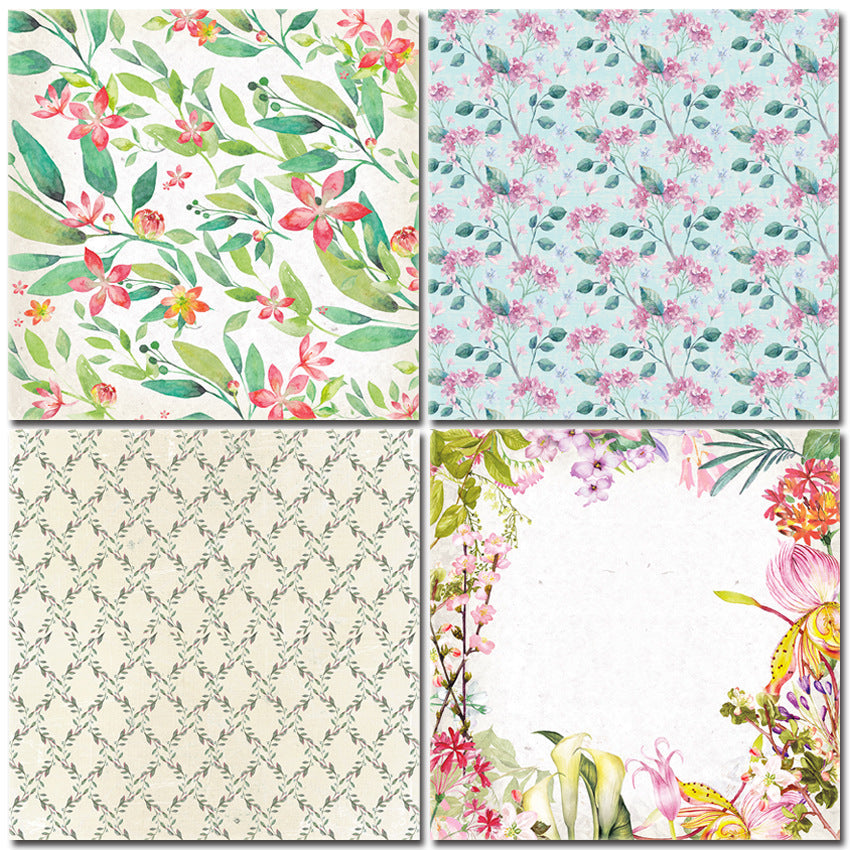 6 inch Scrapbook Paper Pad for Craft PA008