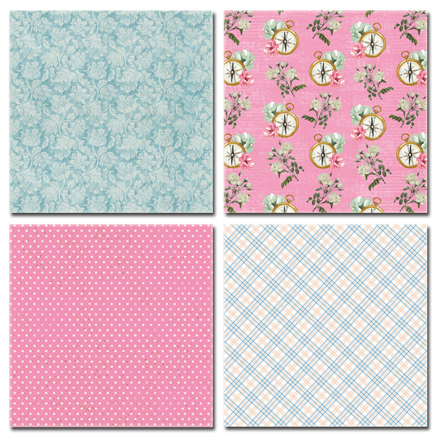 6 inch Scrapbook Paper Pad for Craft PA906