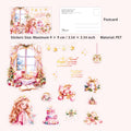 15 Pcs Stickers and Postcard Kit JYFMXP