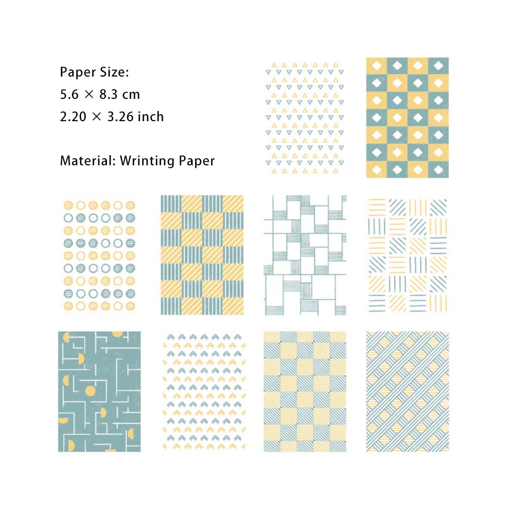 50 Sheet Basic Scrapbook Paper TMBJZ