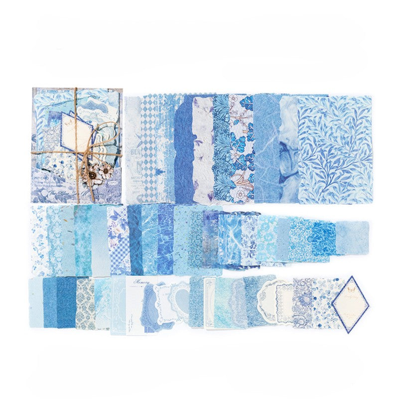 100 Pcs Vintage Floral Journal Paper VMP06