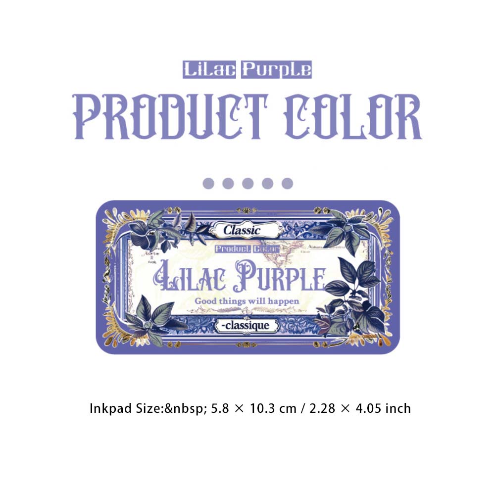 1 Pc Vintage Color Inkpad ZSJCS