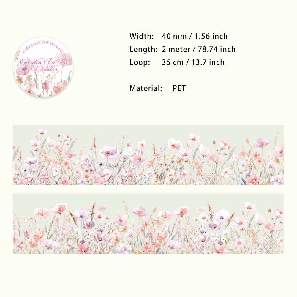 1 Roll Cloud Landscape PET Tape LZHY