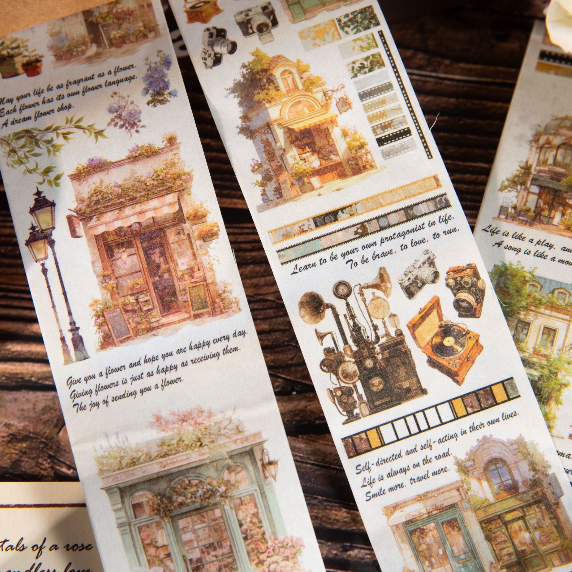 1 Roll Vintage Shop Mall Washi Tape KLXSG