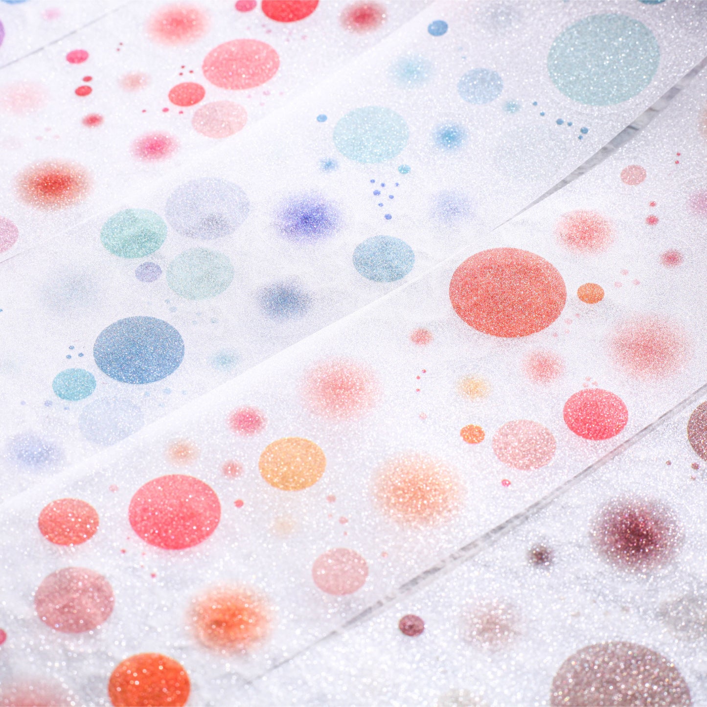 1 Roll Watercolor Dot PET Tape CSXL