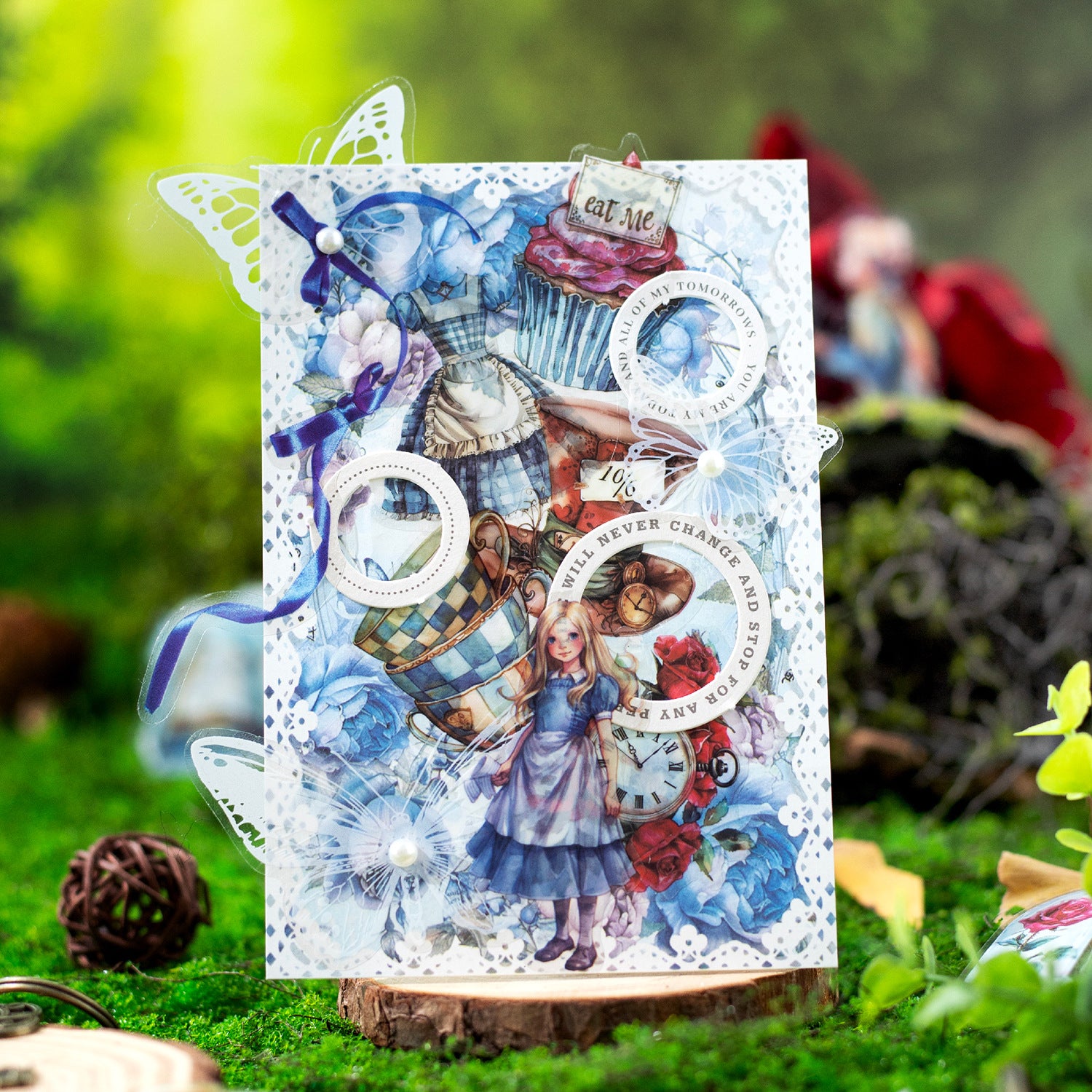 30 Pcs Fantasy Fairy Theme PET Stickers THHX