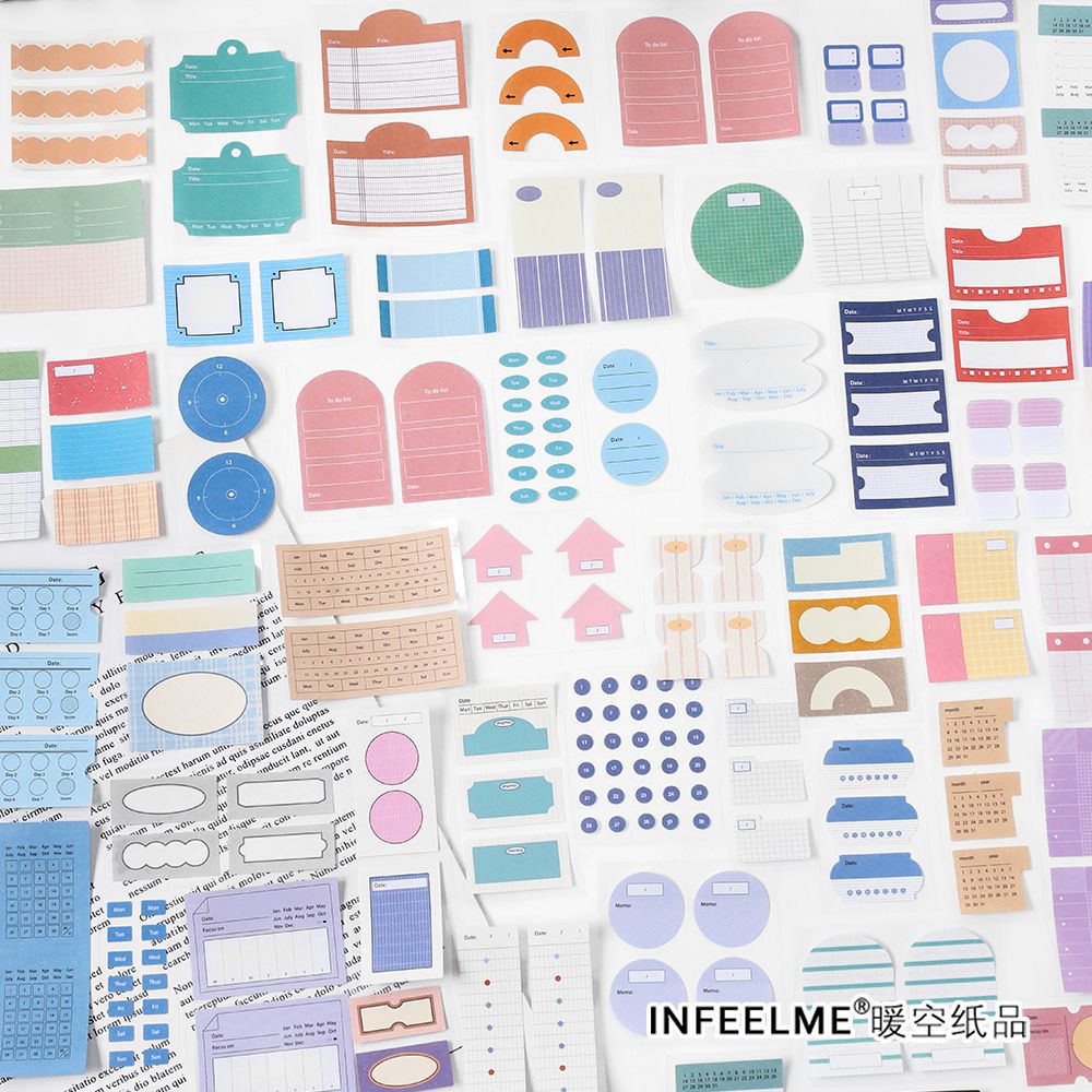 20 Pcs Creative Bullet Journal Stickers CHJLY