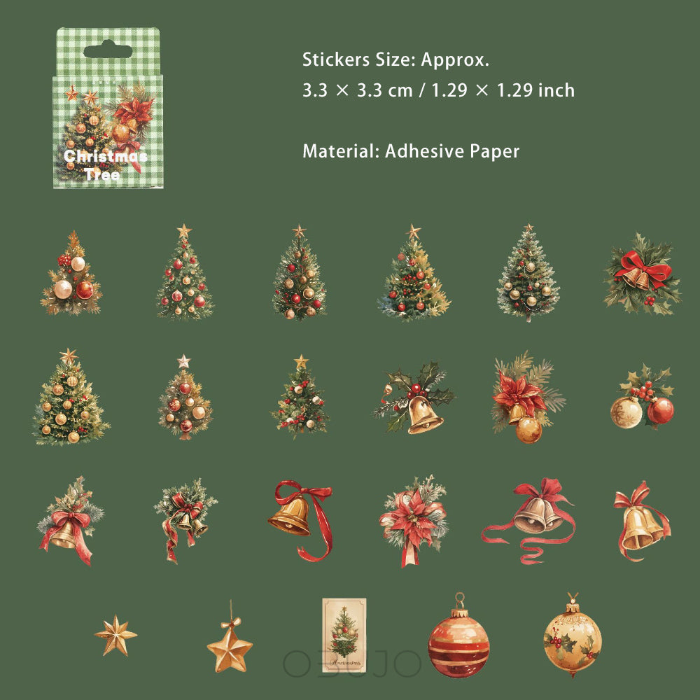 46 Pcs Christmas Boxed Stickers SDSG