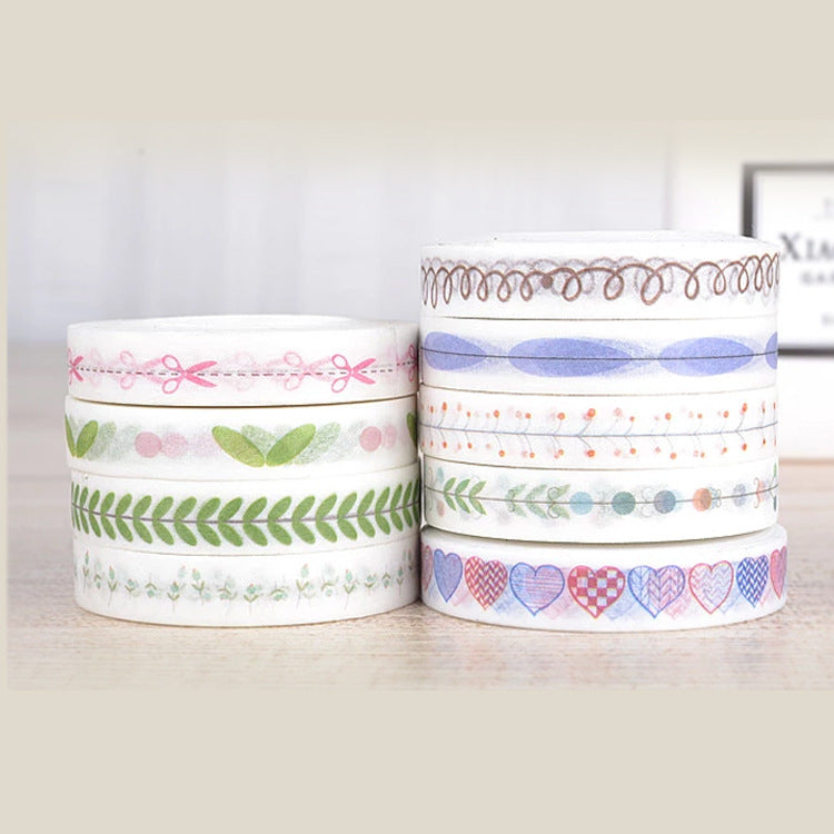 8mm Narow Washi Tape AGJX (0.3inch)