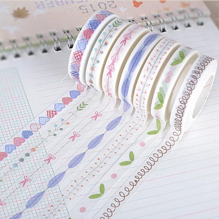 8mm Narow Washi Tape AGJX (0.3inch)