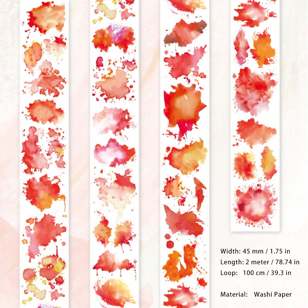 1 Roll Watercolor Washi Tape SCHJ