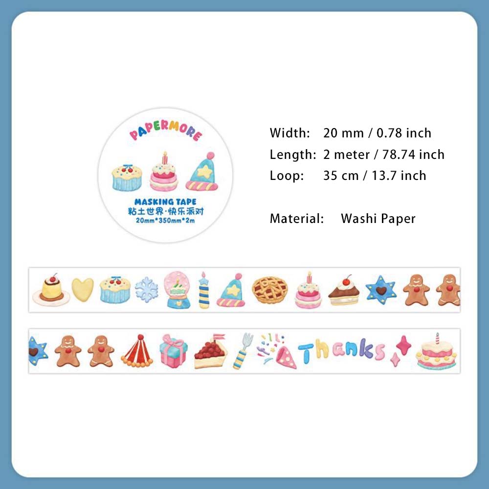 1 Roll Cute Decoration Washi Stickers Tape LTSJ