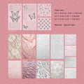 16 Sheets Vintage Texture Scrapbook Paper HJXL
