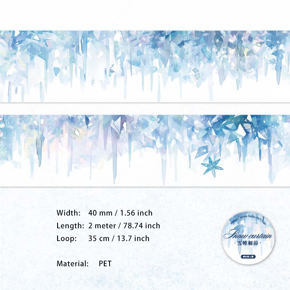 1 Roll Ice Hanging PET Tape DDWM