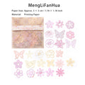 50 Pcs Cutout Flowers Paper XHHY