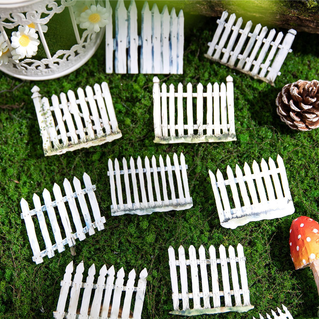10 Pcs Garden Fence Stickers MSZY