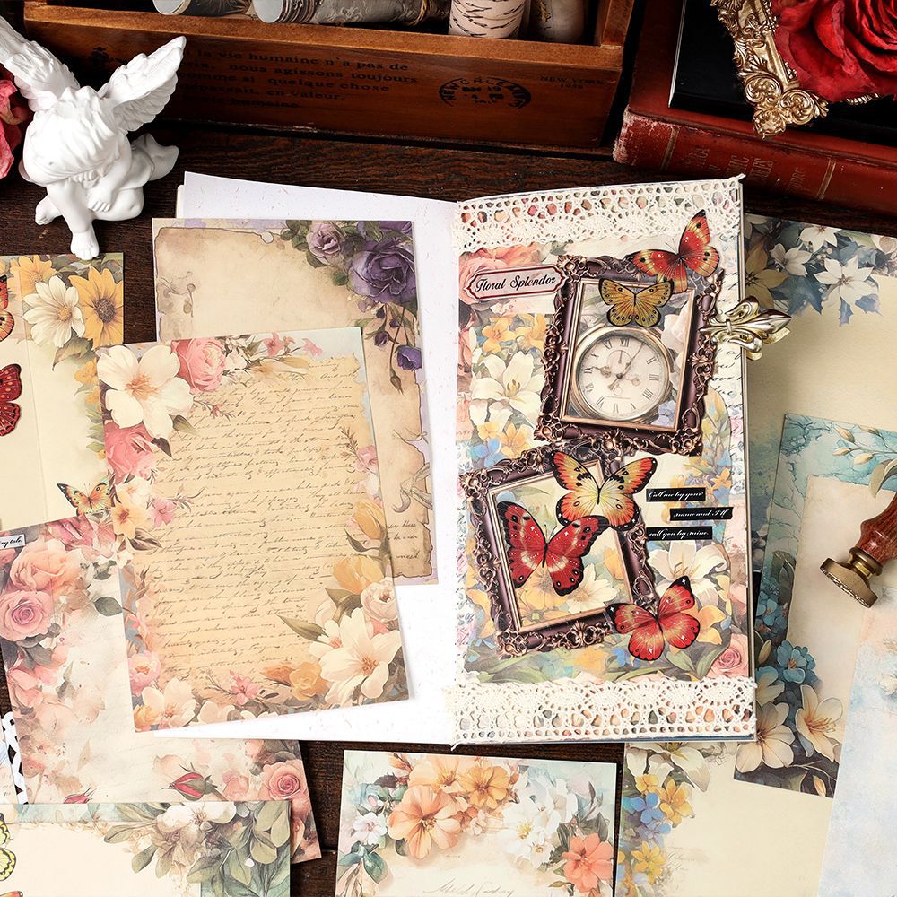 20 Pcs Fantasy Scrapbook Paper GLMJ