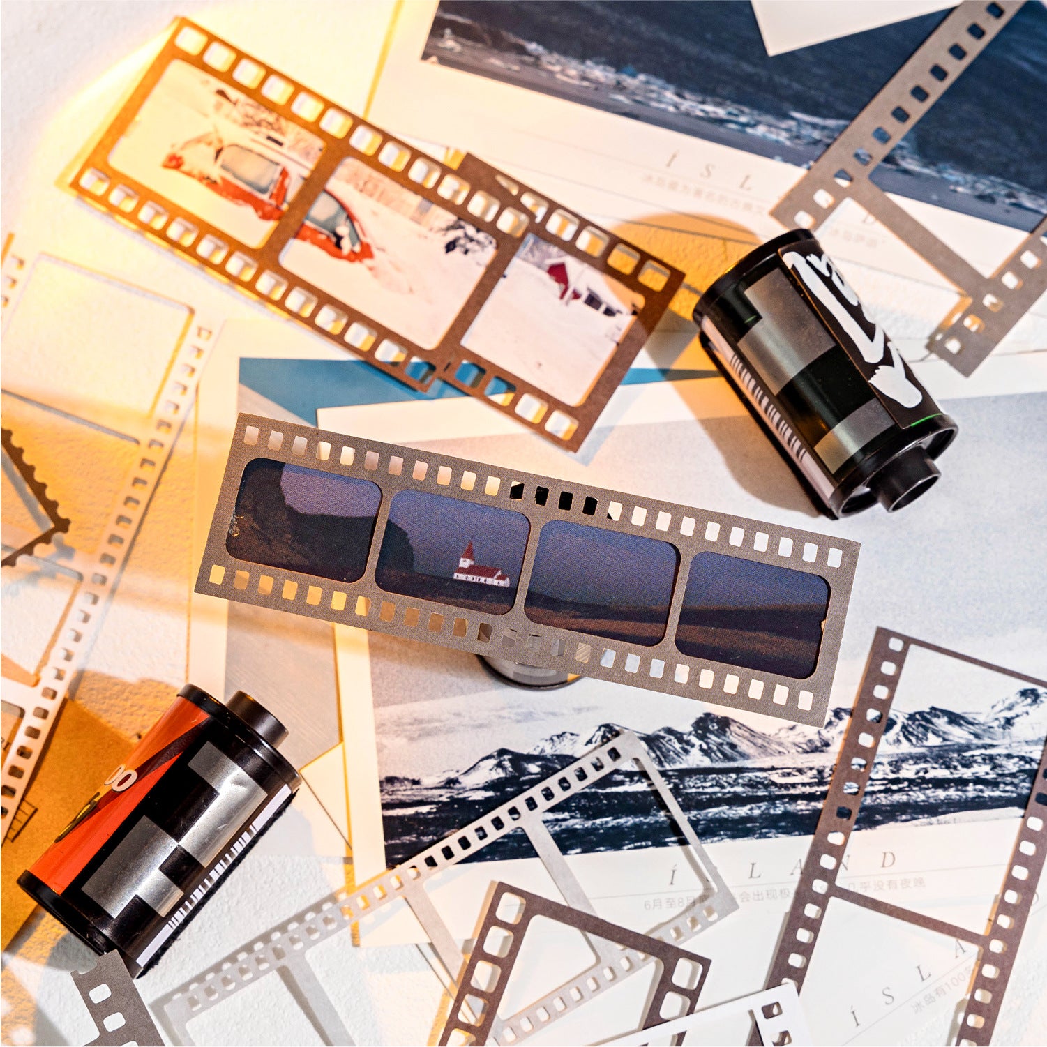 15 Pcs Hollow Cutout Scrapbook Paper KKSJ