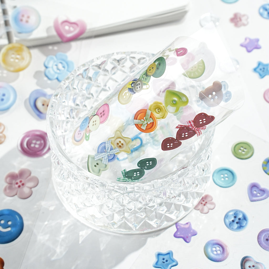 3 Sheets Planner Calendar PET Stickers MHSCJ