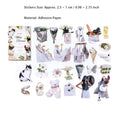 50 Pcs Girl Lifestyle Stickers SHXY