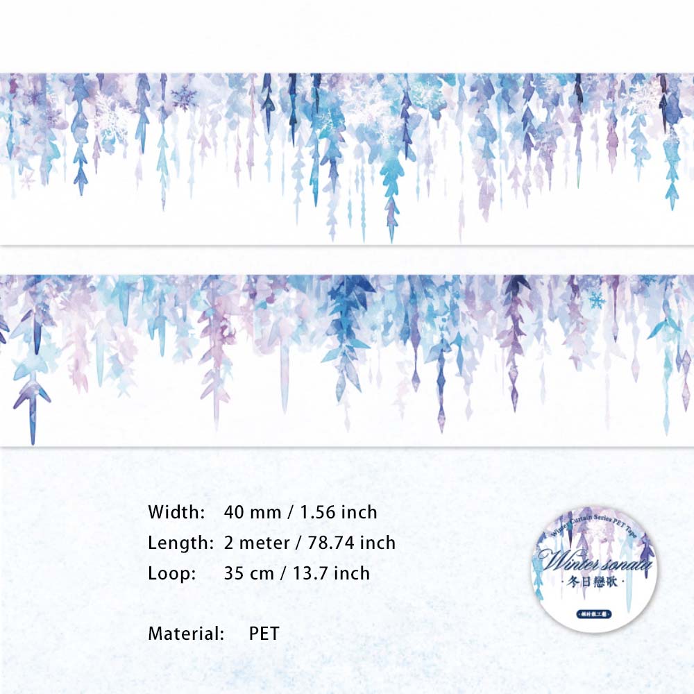 1 Roll Ice Hanging PET Tape DDWM