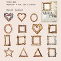 30 Pcs Yard Theme Cardstock Stickers TYXW