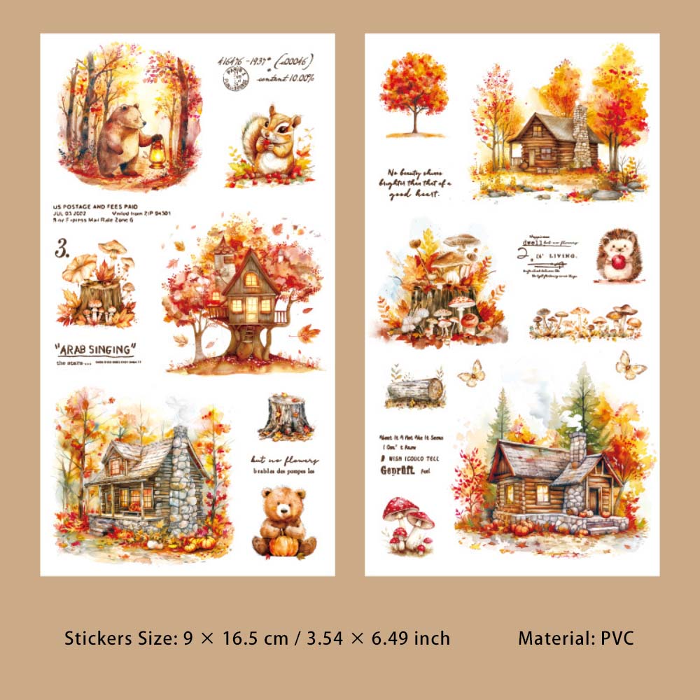 2 Sheets Seasonal Transfer Stickers RRDSG