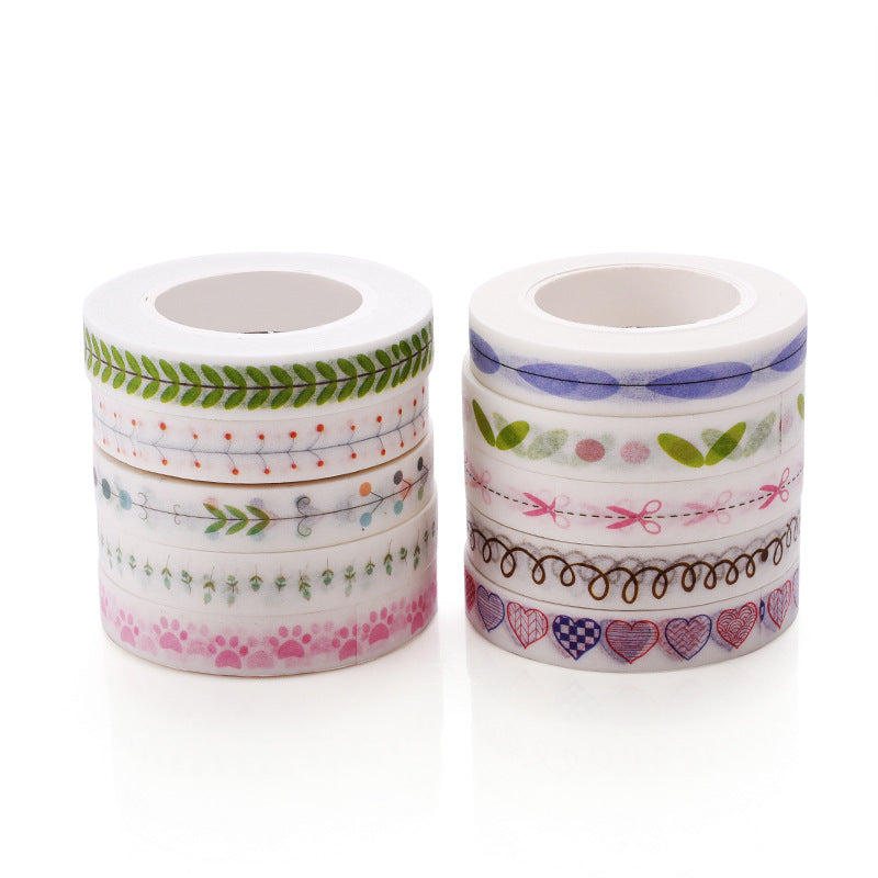 8mm Narow Washi Tape AGJX (0.3inch)