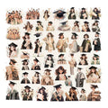 45PCS graduation vellum scrapbook stickers