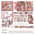 140 Pcs Vintage Junk Journal Supplies Gift Set FGNJ