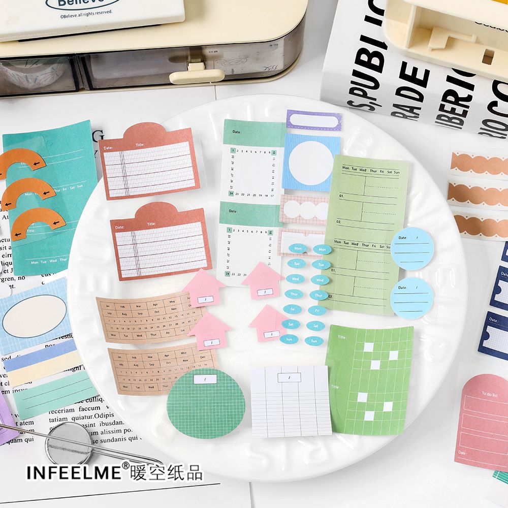 20 Pcs Creative Bullet Journal Stickers CHJLY