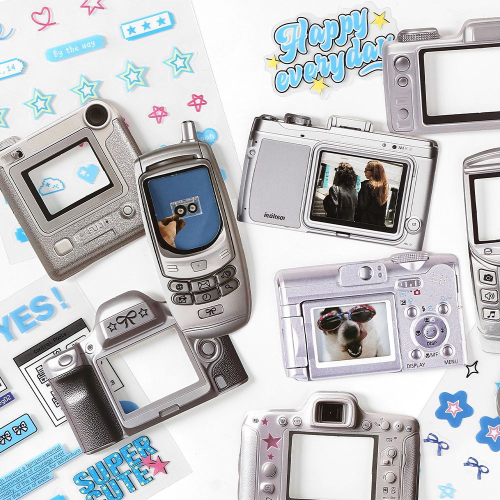 15 Pcs Lifestyle Journal Stickers MCRA