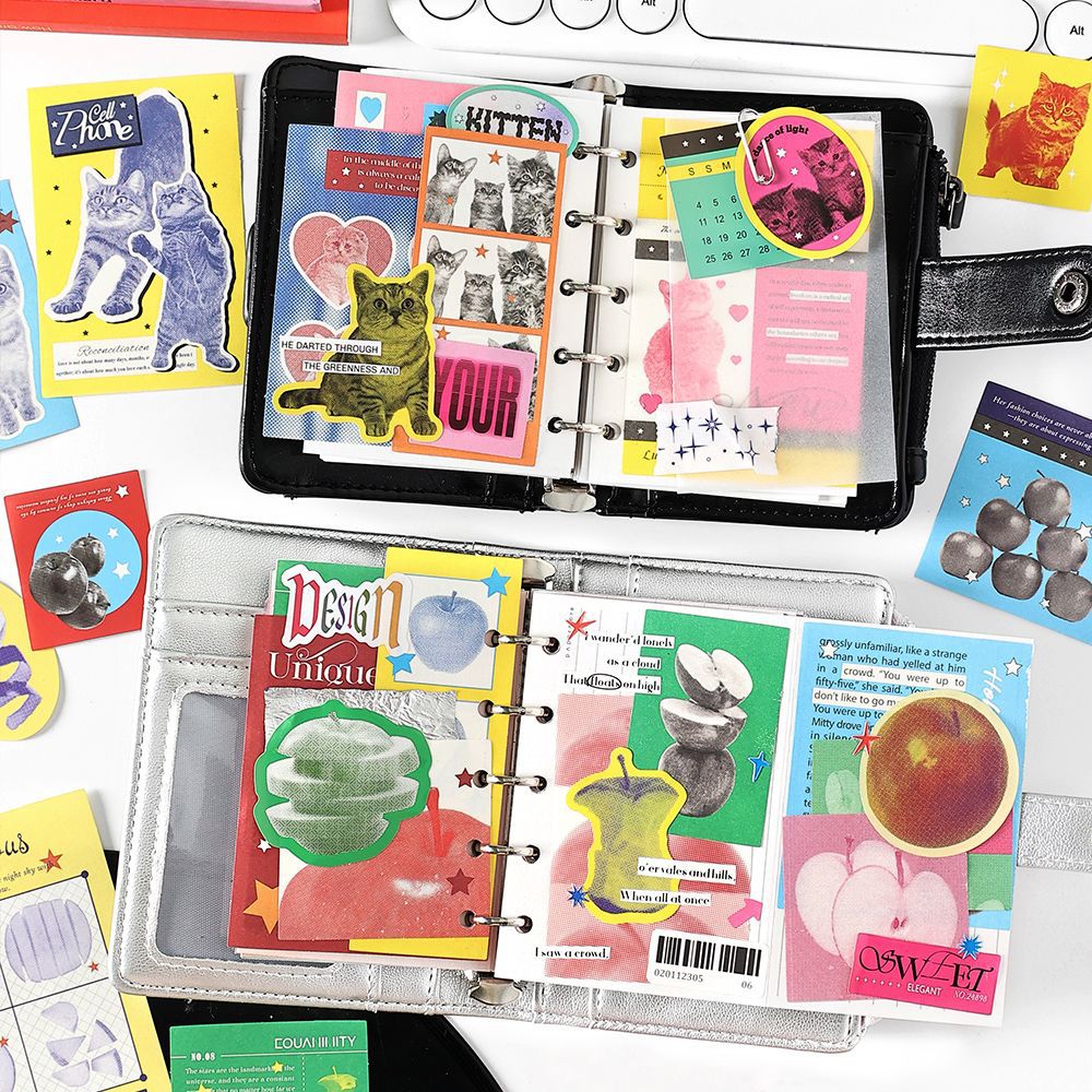 30 Pcs Creative Journal Stickers GTRD