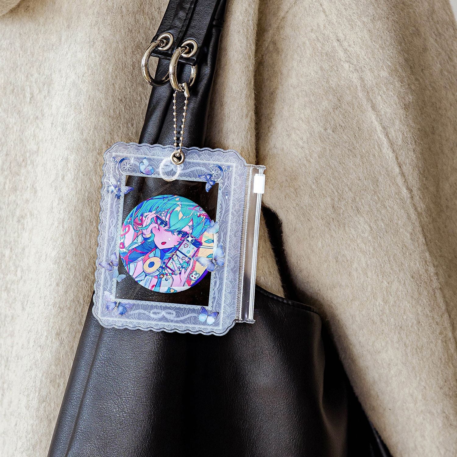 1 Pc Hangable Decorative PVC Card Bag DYXM