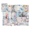 100PCS Vintage Garden Floral Journal Paper VMP18
