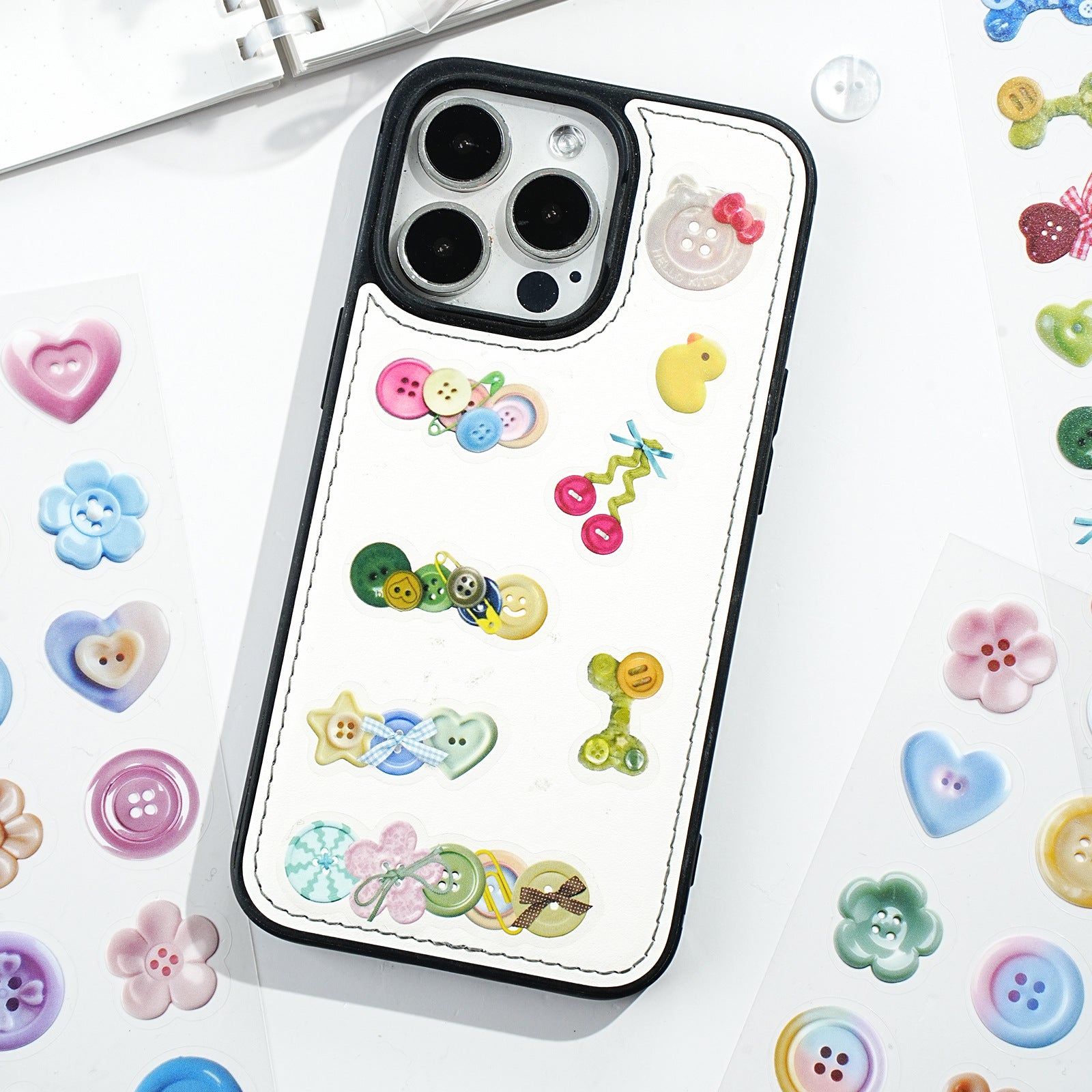 3 Sheets Planner Calendar PET Stickers MHSCJ