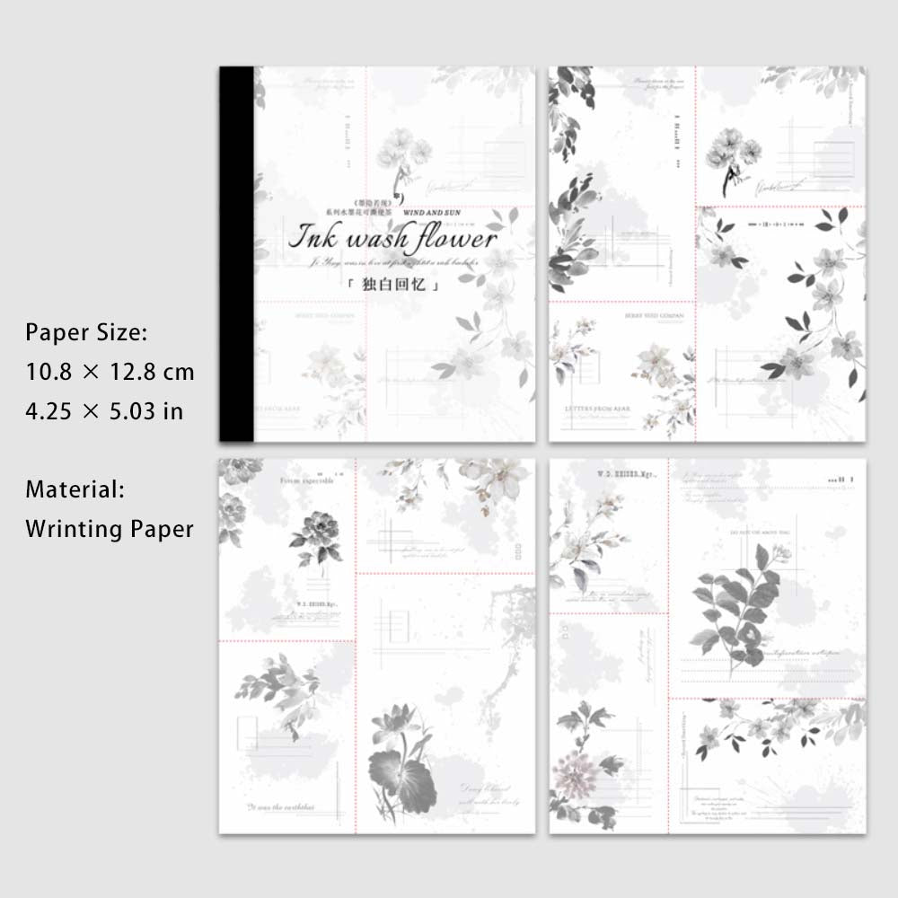 15 Sheets Die-cut Notepad Paper Book MYRX