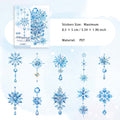 20 Pcs Snowflake PET Stickers BJYY