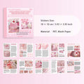 20 Sheets Cookbook Theme Stickers Book BTXPF